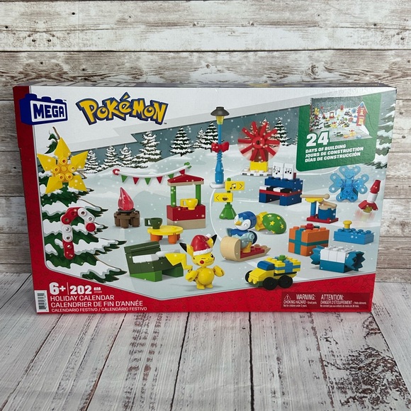 Mega Other - NWT Mega GYG99- Pokémon Holiday Advent Calendar